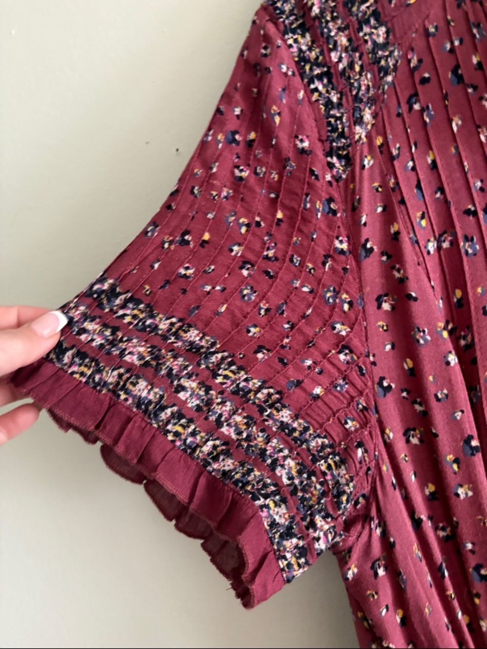 Free people rare feelings maxi dress M - Picture 6 of 9